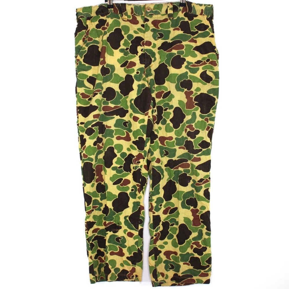 Vintage SafTBak Mens 38 x 30 Hunting Outdoor Camo Lightweight Pants M1137